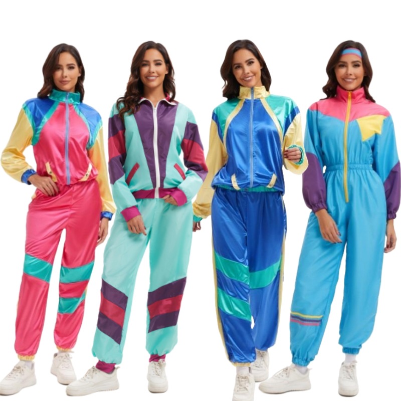 Ethnic Fashion Show - 70s Retro Disco Halloween Couples Costume