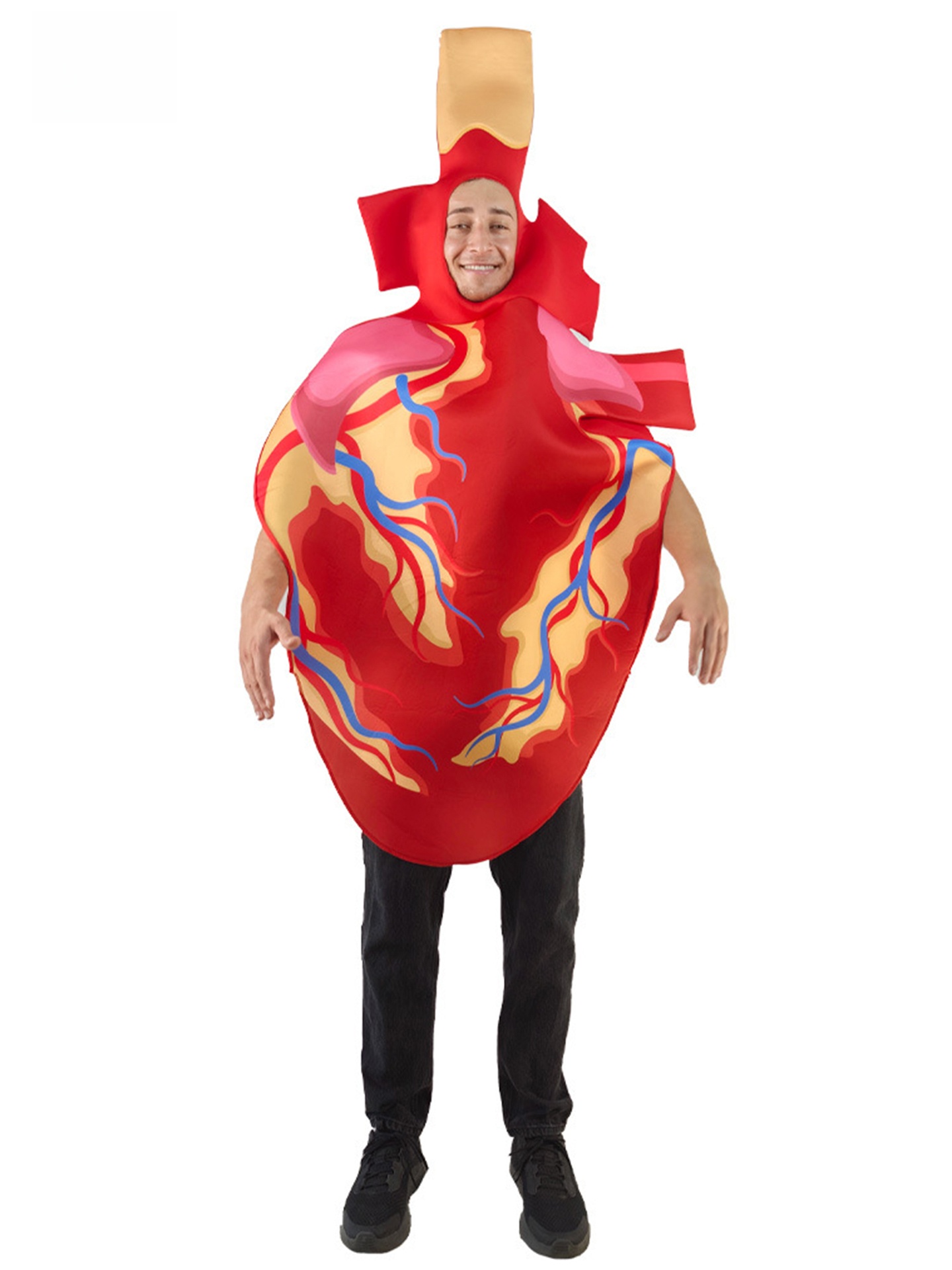 Ethnic Fashion Designer - Halloween Funny Party Big Heart Costume