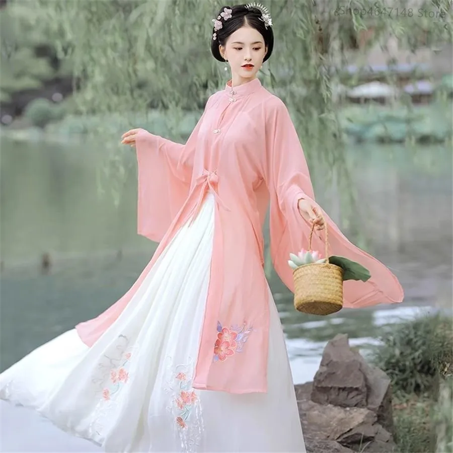 Ethnic Fashion Show - yesChinese Traditional Pink Orange Green Women