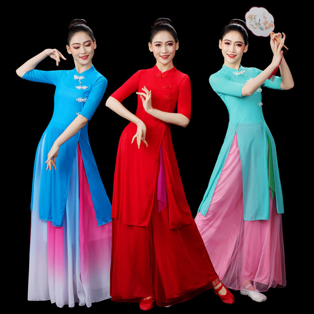 Ethnic Fashion Show - Ladies' Classical Dance Performance Costume Chinese