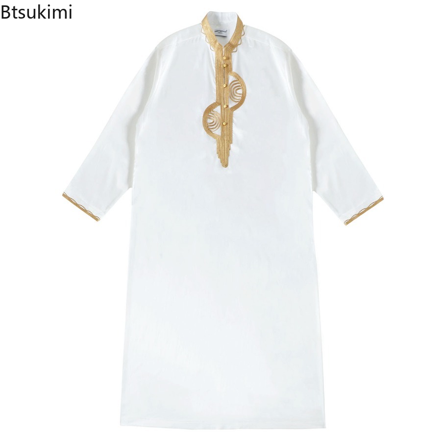 Middle East Muslim Men Clothes - Kurta Men Cotton review and price