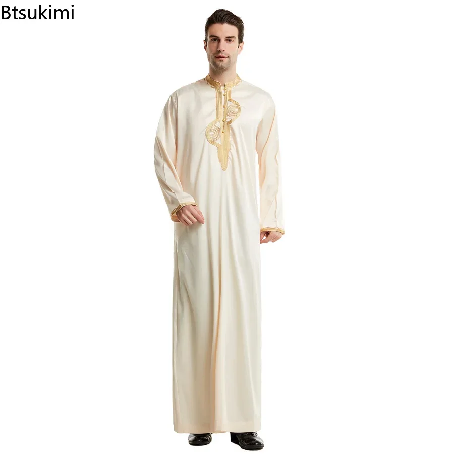 Middle East Muslim Men Clothes - Kurta Men Cotton review and price