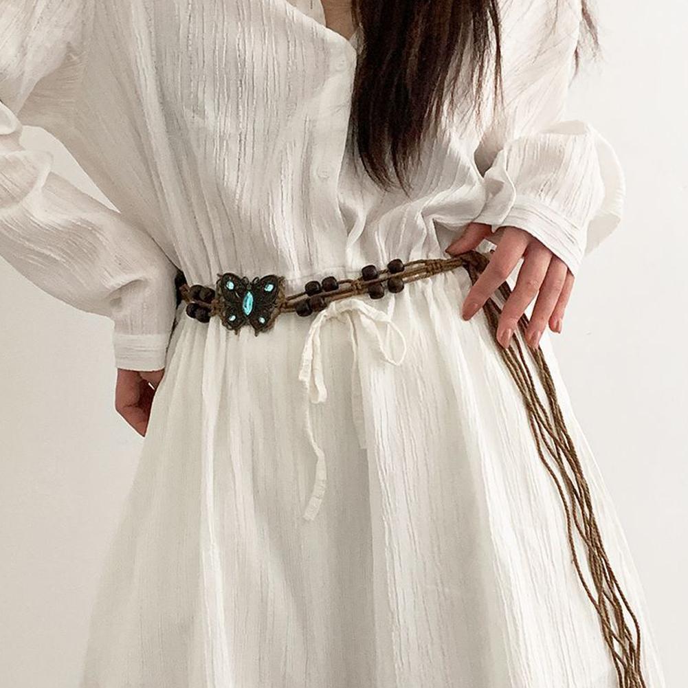 2025 NEW Bohemian Woven Waist  - Ethnic Fashion Show review and price