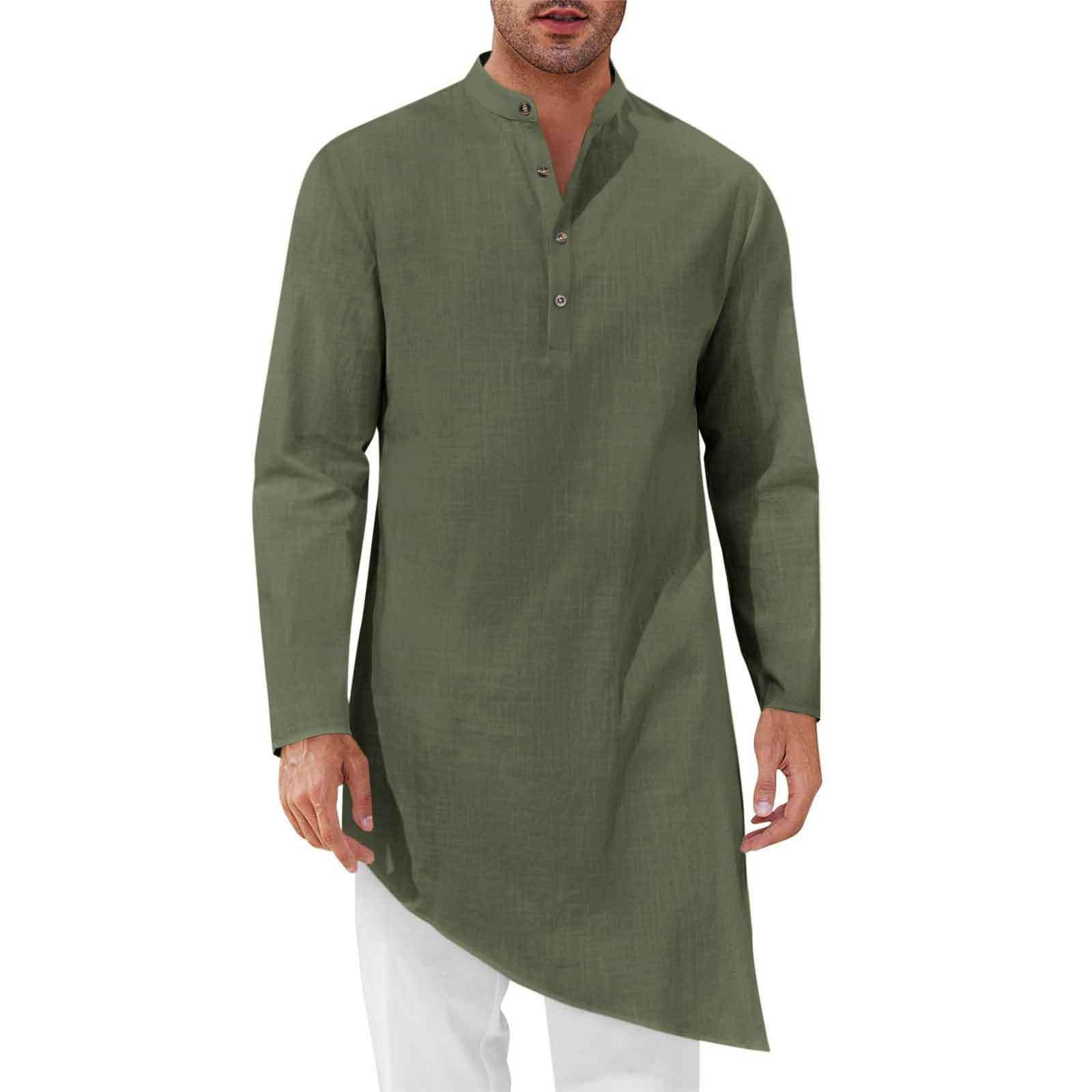 Minimalist Long Shirts Men's S - Kurta Men Cotton review and price