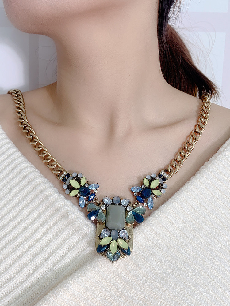 Vintage Ethnic Style Gem Stone - Ethnic Fashion Magazine review and price