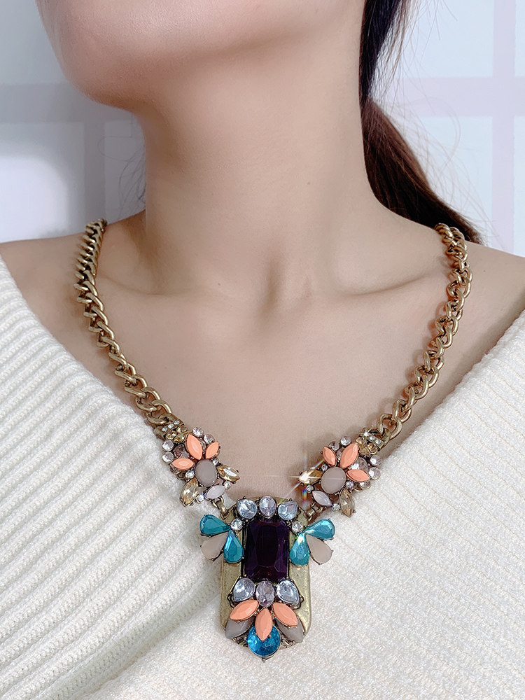 Vintage Ethnic Style Gem Stone - Ethnic Fashion Magazine review and price