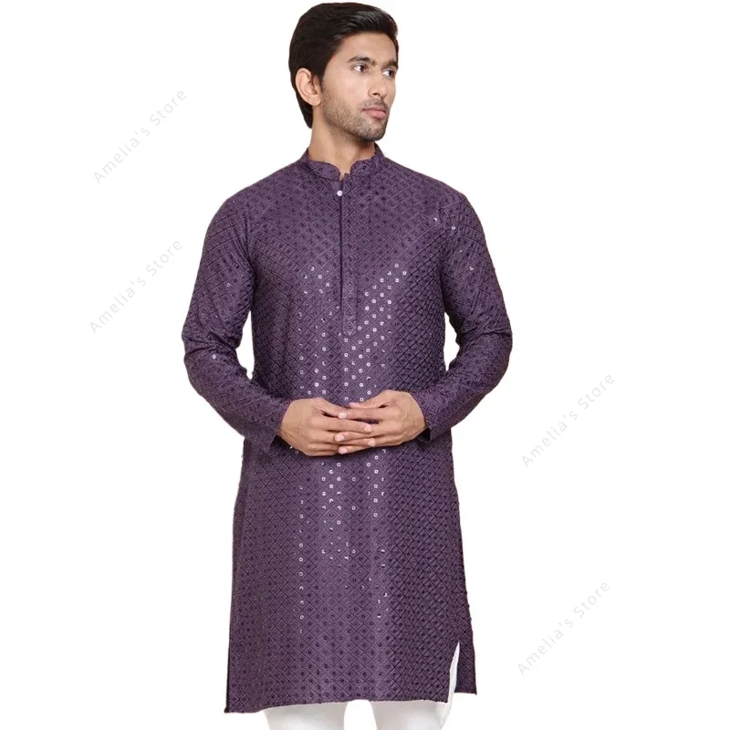 Indian Men's Kurta Tunic Cotto - Kurta Men Cotton review and price