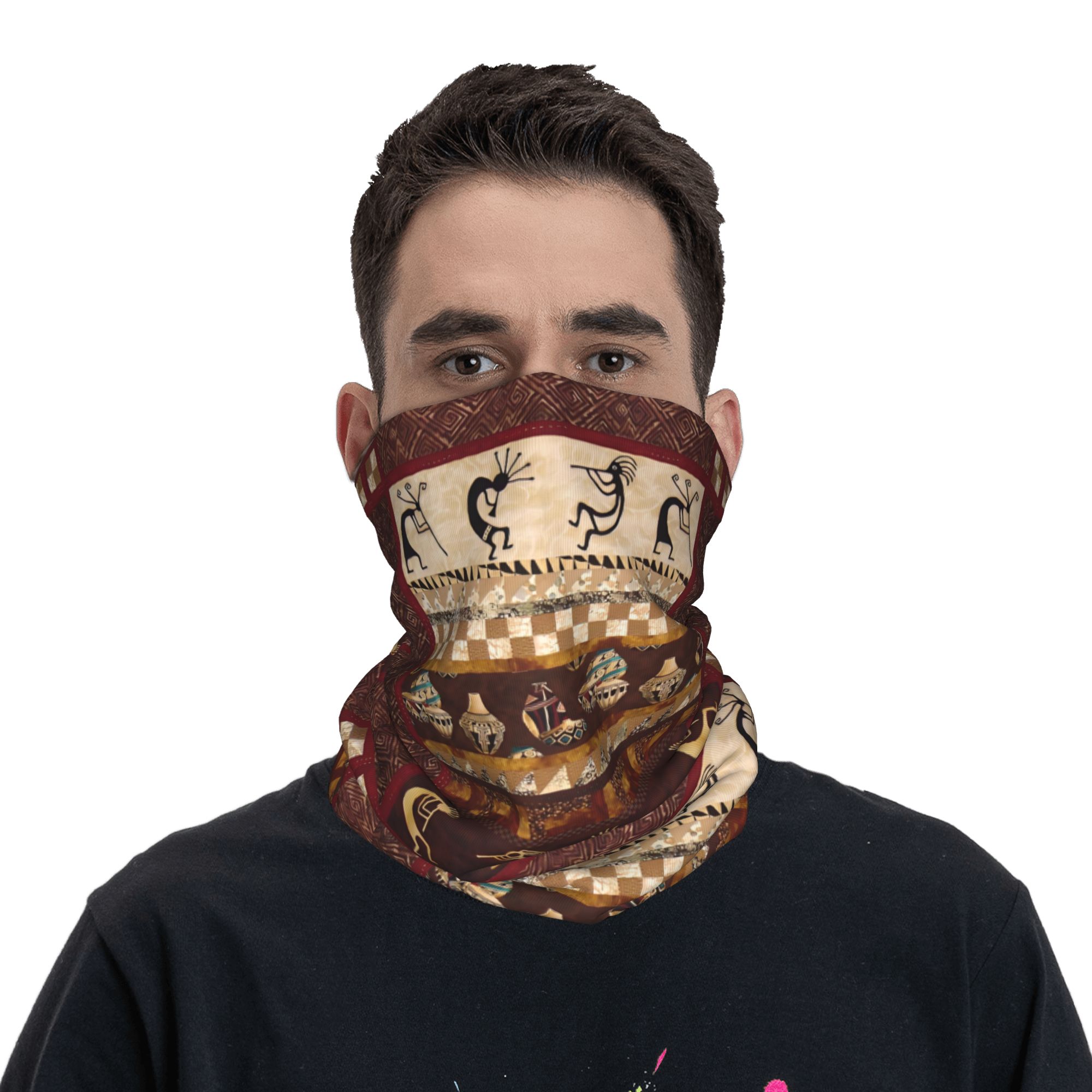 Custom Kokopelli Winter Headba - Ethnic Fashion Designer review and price