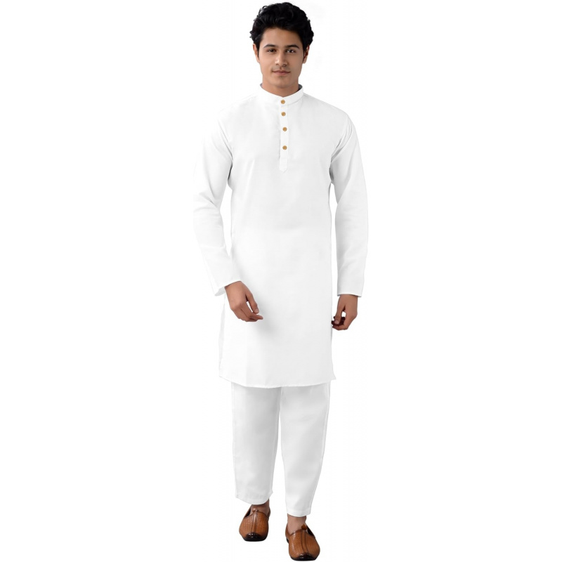 Men's Tunic Cotton Kurta Pajam - Kurta Men Cotton review and price