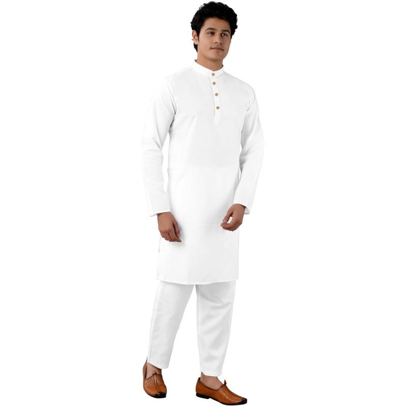 Men's Tunic Cotton Kurta Pajam - Kurta Men Cotton review and price