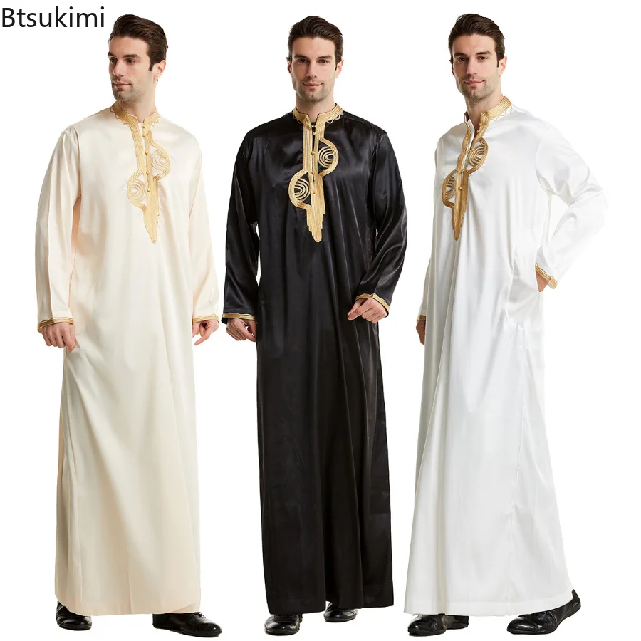 Muslim Men Clothing Kaftan Rob - Kurta Men Cotton review and price