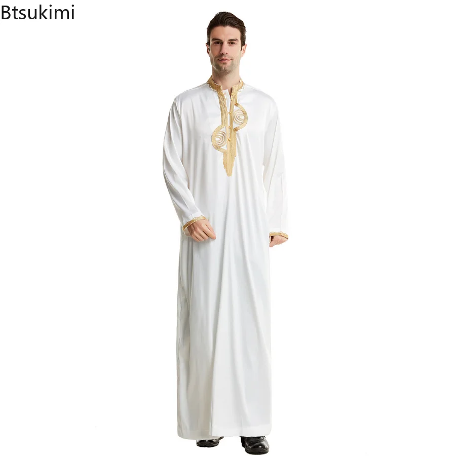 Muslim Men Clothing Kaftan Rob - Kurta Men Cotton review and price