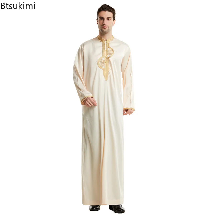 Muslim Men Clothing Kaftan Rob - Kurta Men Cotton review and price