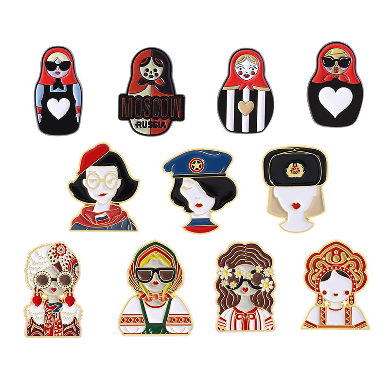 Cartoon Russian Girls Characte - Ethnic Fashion Images review and price