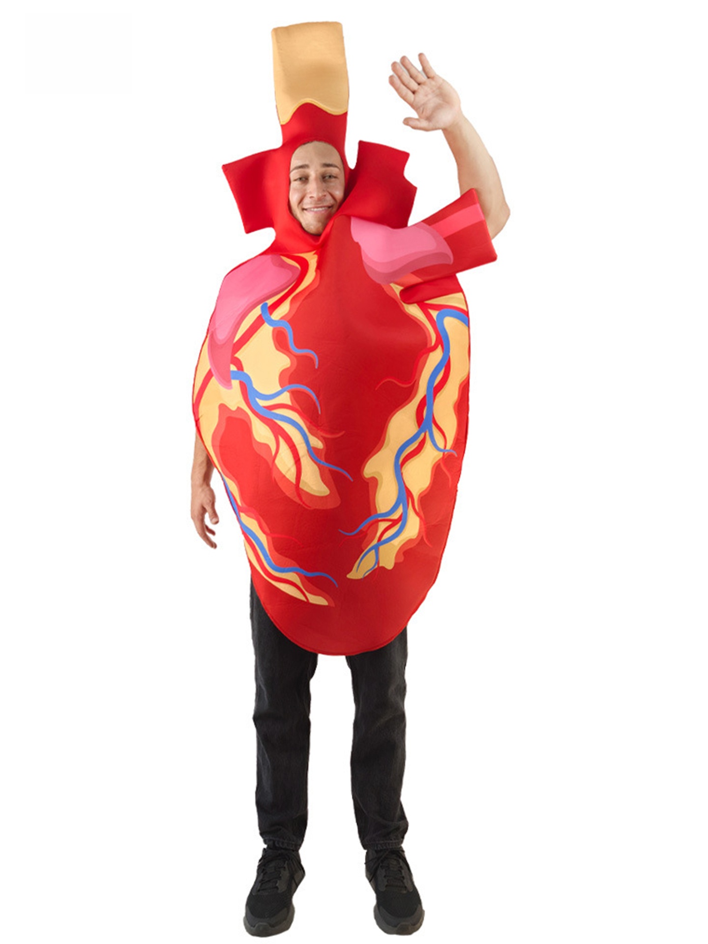 Halloween Funny Party Big Hear - Ethnic Fashion Designer review and price