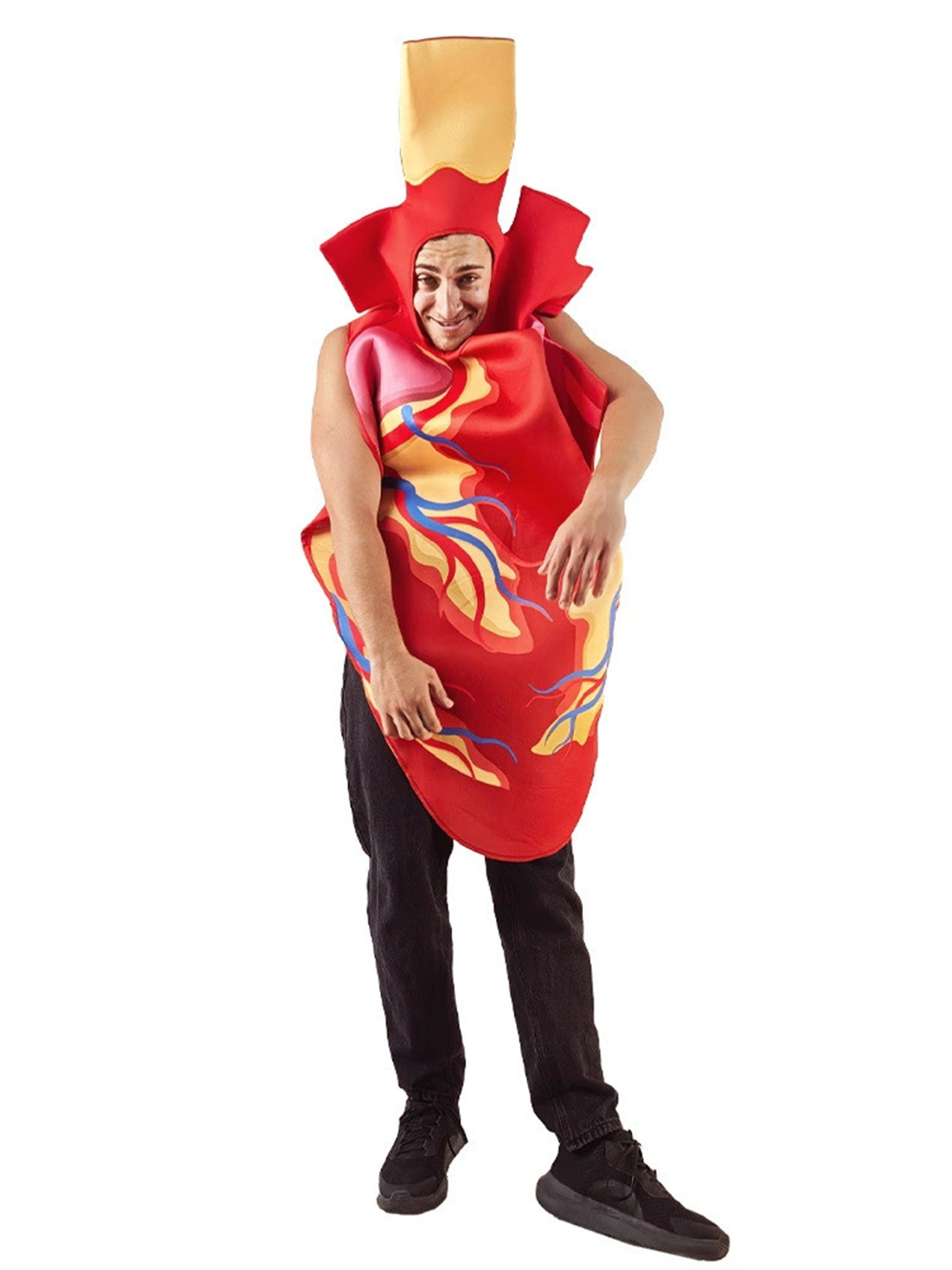 Halloween Funny Party Big Hear - Ethnic Fashion Designer review and price