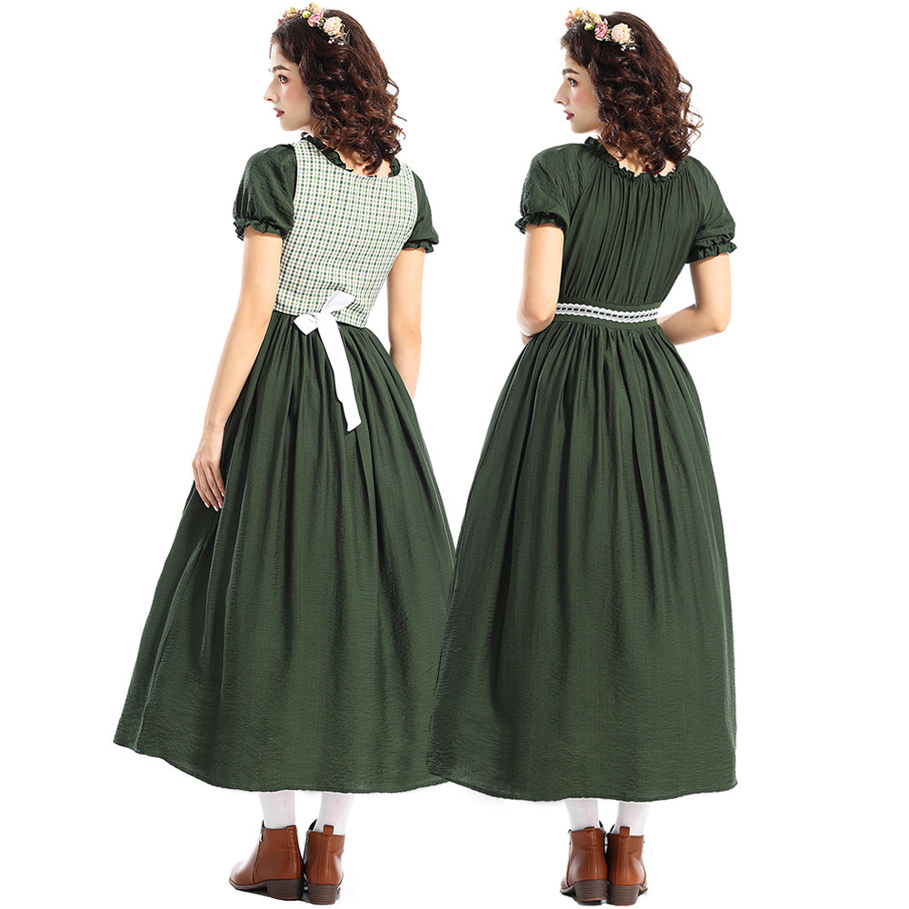 Halloween Pioneer Costume Gree - Ethnic Wear review and price