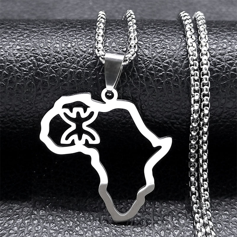 Africa Map Berber Amazigh Neck - Ethnic Fashion Show review and price