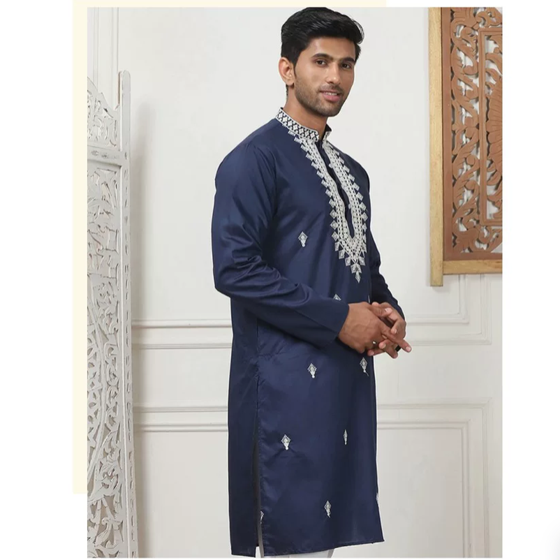 Indian ethnic style traditiona - Kurta Men Cotton review and price