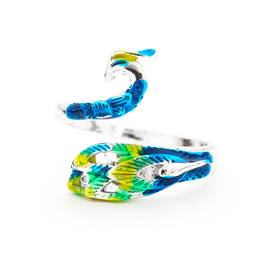 Ethnic Style Colorful Peacock  - Ethnic Fashion Images review and price