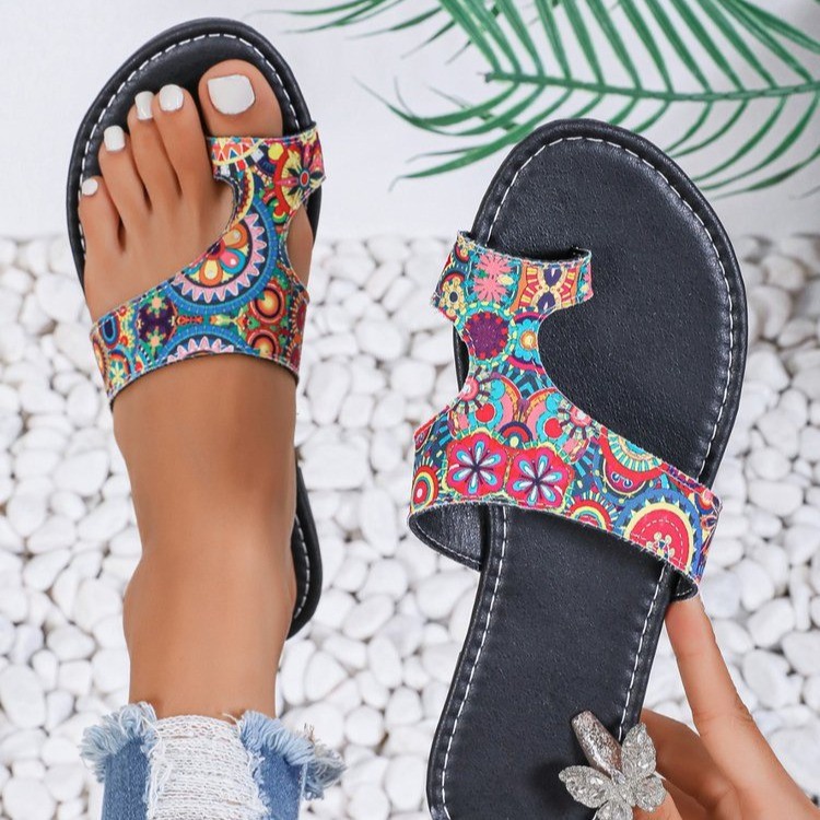Wide Width Ethnic Flat Sandals - Women'S Ethnic Fashion Brands review and price