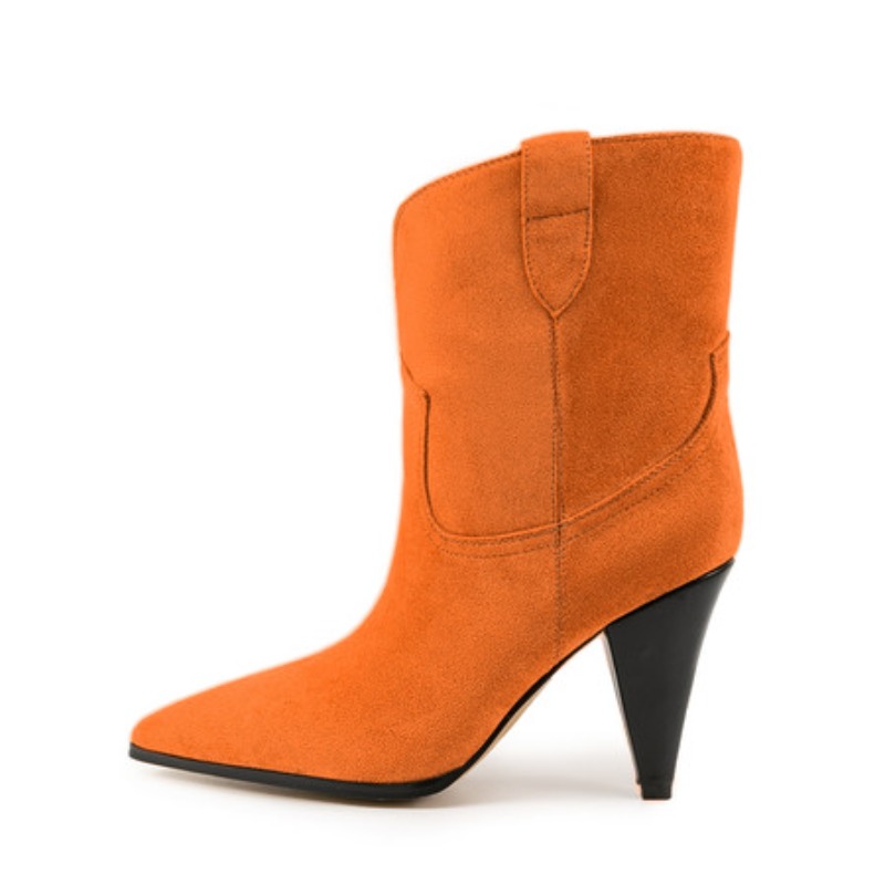 Bicolor Spike Heels Pull On Fa - Ethnic Fashion Show review and price