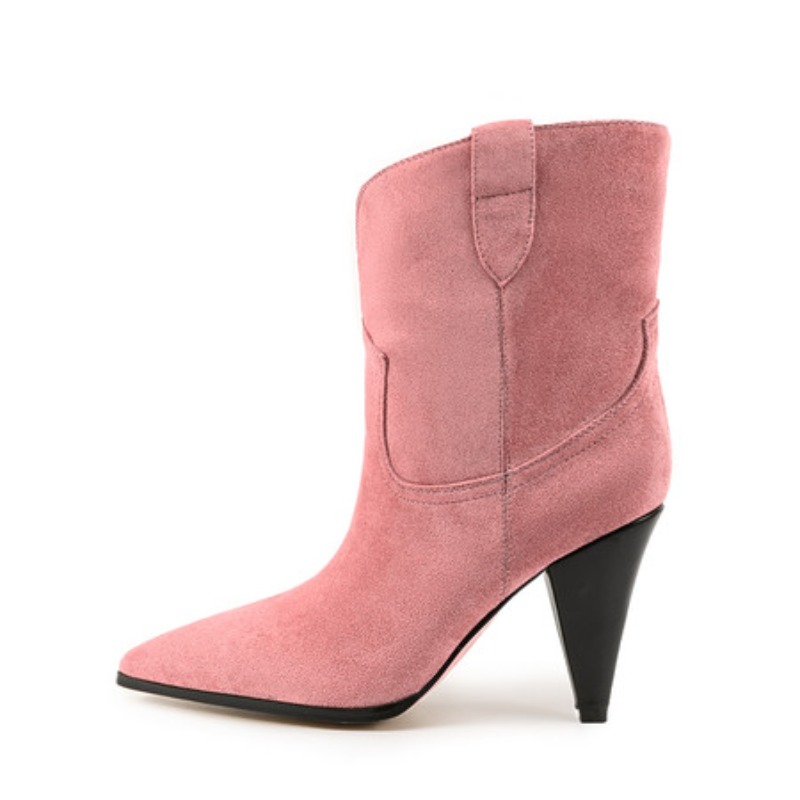 Bicolor Spike Heels Pull On Fa - Ethnic Fashion Show review and price